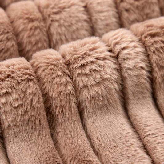 Luxe Cuddle Vienna Simply Taupe 58" - 60" Fabric per yard - Image 3