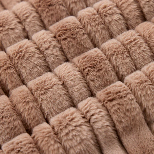 Luxe Cuddle Vienna Simply Taupe 58" - 60" Fabric per yard - Image 4