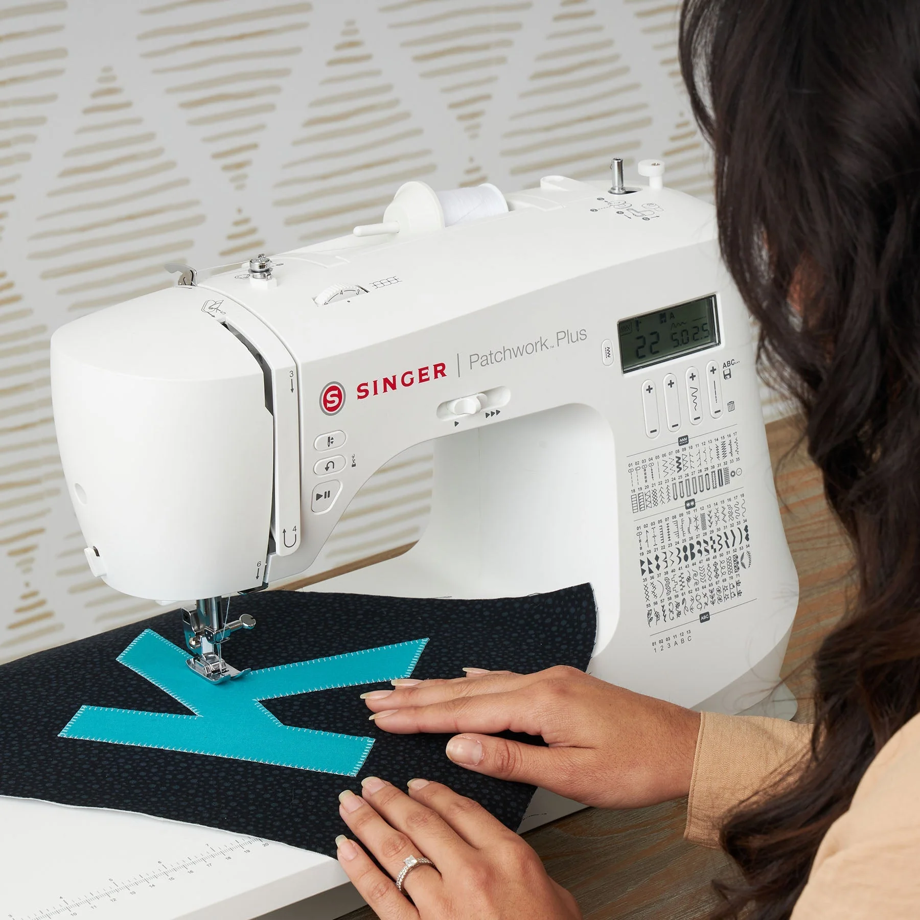 SINGER® C5980Q Patchwork Plus Sewing & Quilting Machine with Extension Table - Image 2
