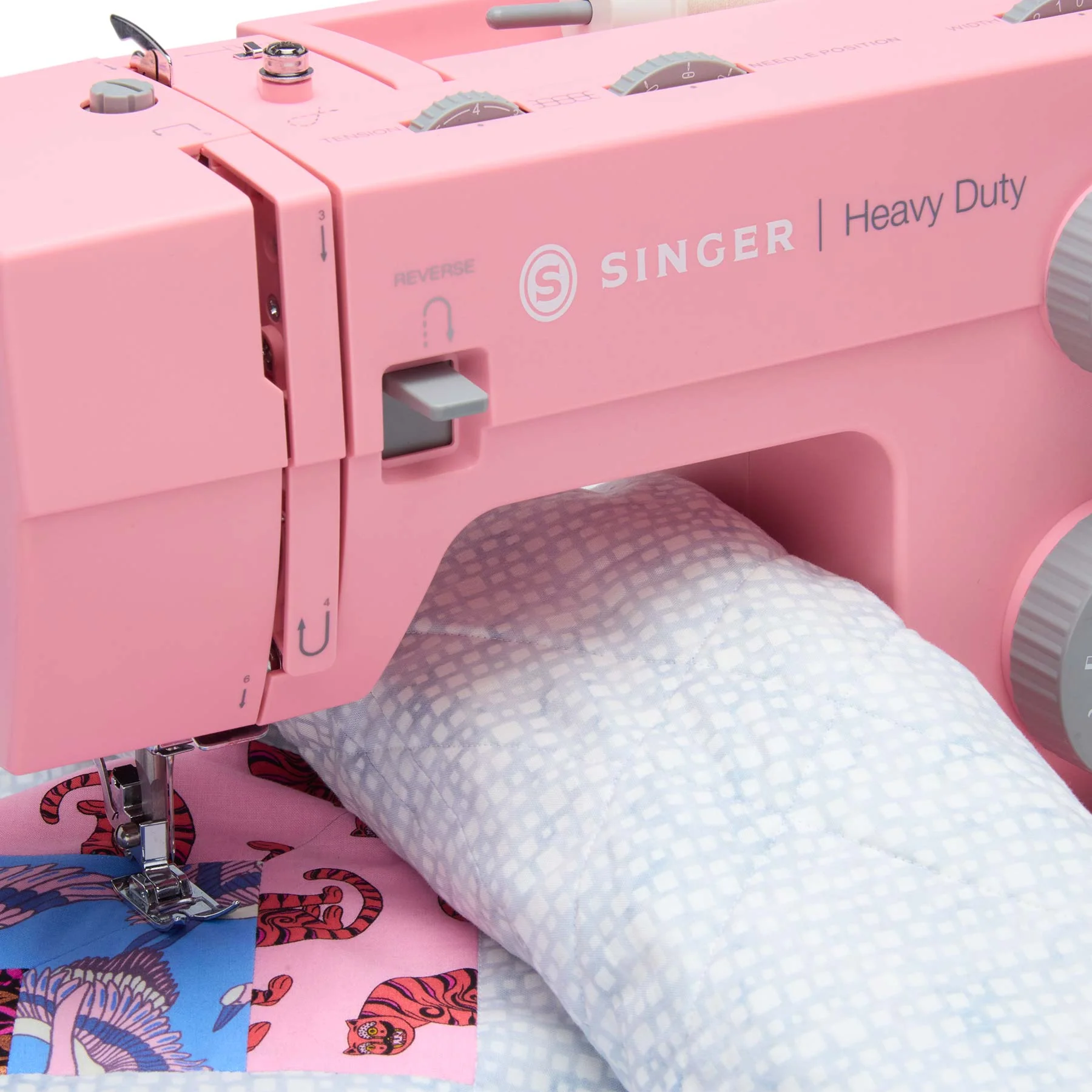 SINGER® Heavy Duty 4411 Pink Sewing Machine - Image 4