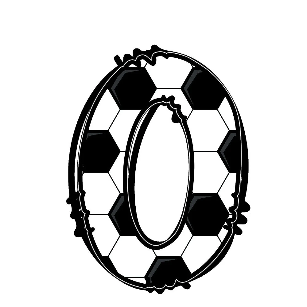 Soccer Alphabet Fabric Panel 26