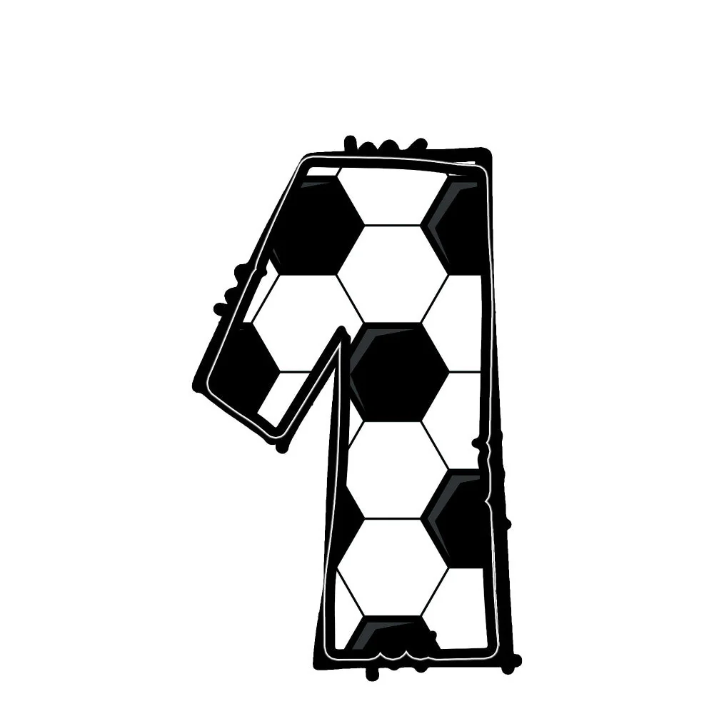 Soccer Alphabet Fabric Panel 27
