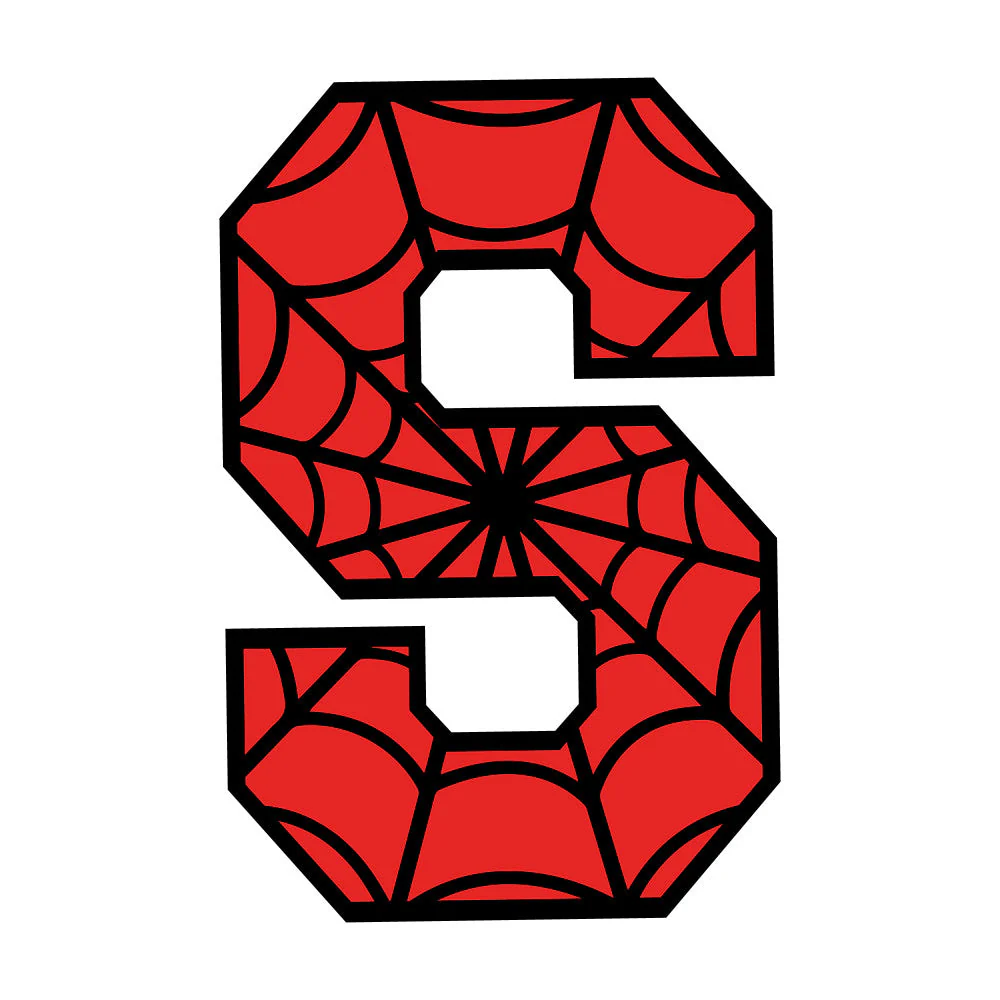 Spider Alphabet Fabric Panel 26