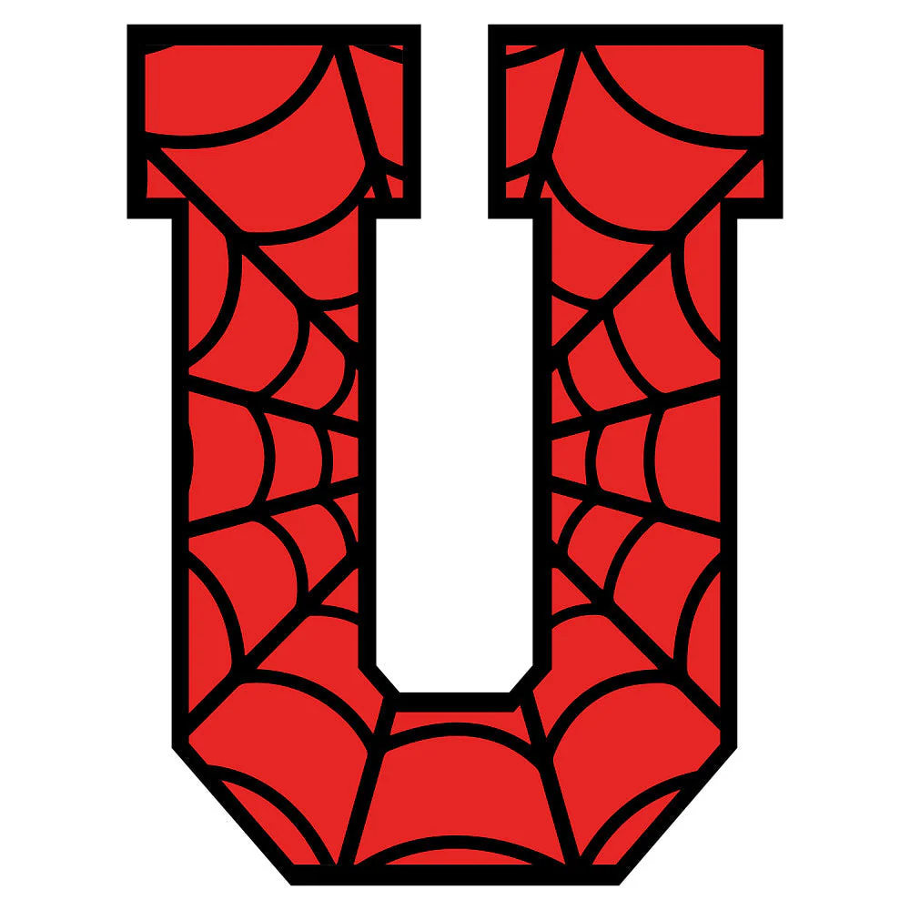 Spider Alphabet Fabric Panel 28