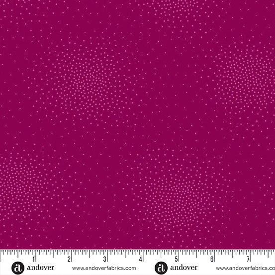 Spritz Fuchsia Cotton 44"/45" Fabric Per Yard