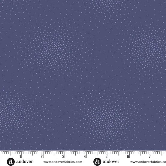 Spritz Indigo Cotton 44"/45" Fabric Per Yard