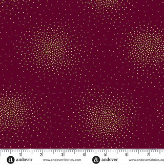 Spritz Metallic Spritz Wine 44"/45" Cotton Fabric Per Yard