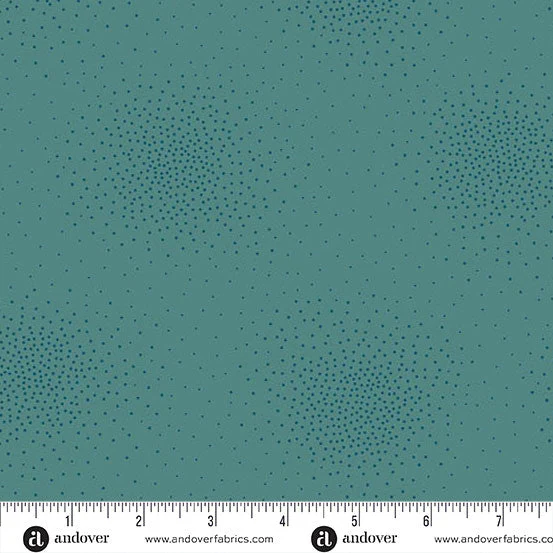 Spritz Peacock Cotton 44"/45" Fabric Per Yard