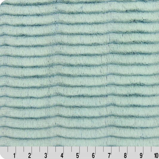 Luxe Cuddle Frosted Oceana Spruce/Ice 58" - 60" Fabric per yard