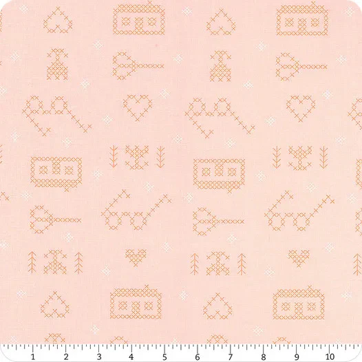 Make Time Blush Sampler 44"/45" Fabric Per Yard