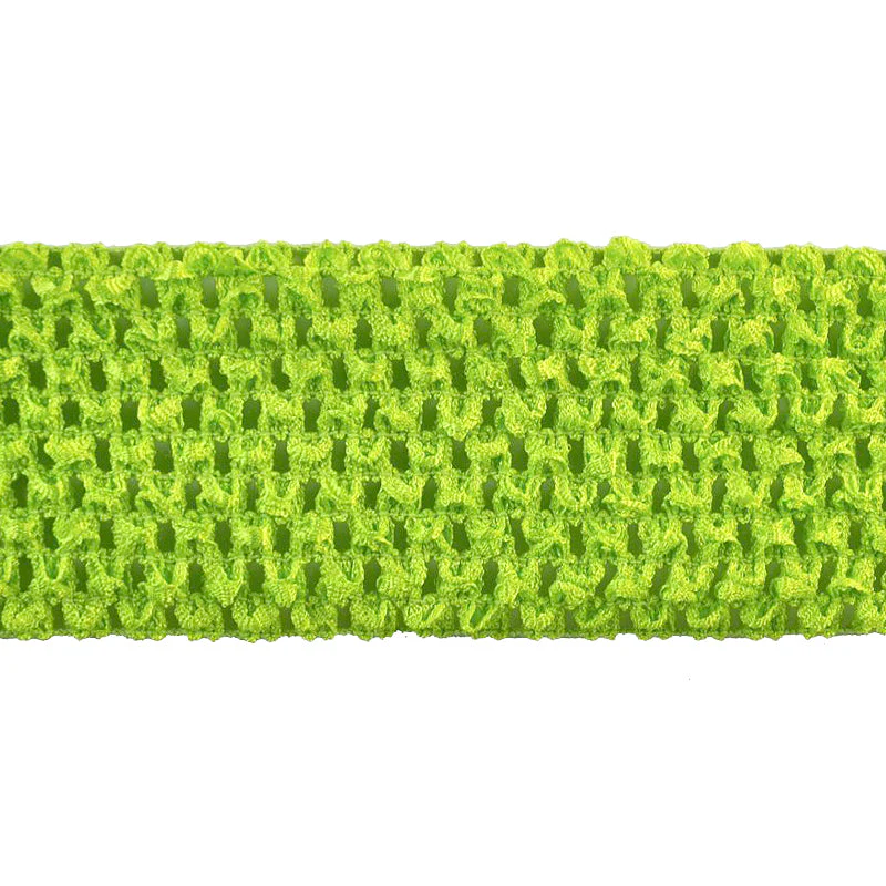 Stretch Crochet Trim 3” Wide x 5 Yards – Elastic Headband Lace Trim for Sewing, Crafts, DIY Hair Accessories - Image 3