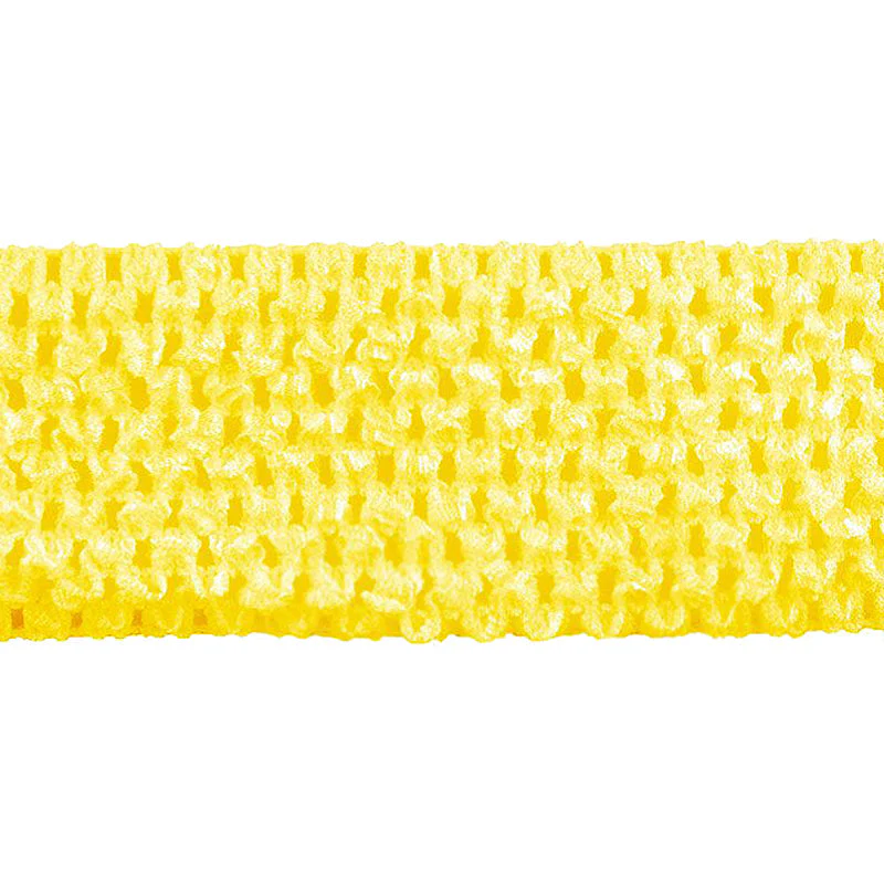 Stretch Crochet Trim 3” Wide x 5 Yards – Elastic Headband Lace Trim for Sewing, Crafts, DIY Hair Accessories - Image 4