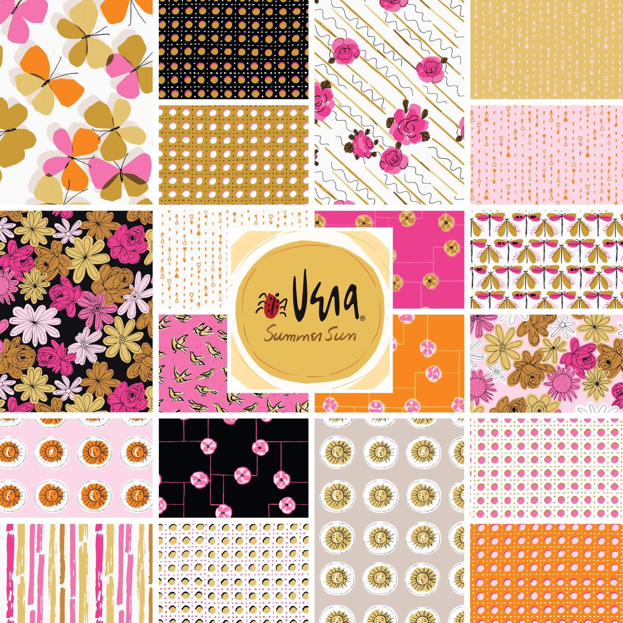 Summer Sun by Cloud9 - Fat Quarter Bundle - 20 pack - Image 3