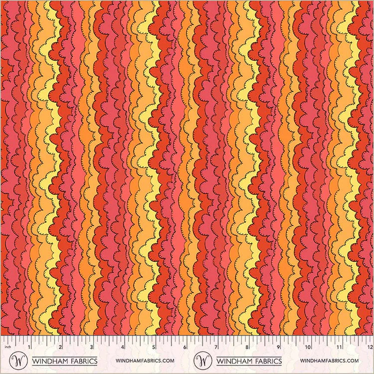 Sunshine Aurora Sunset High Density Cotton 44"/45" Fabric Per Yard