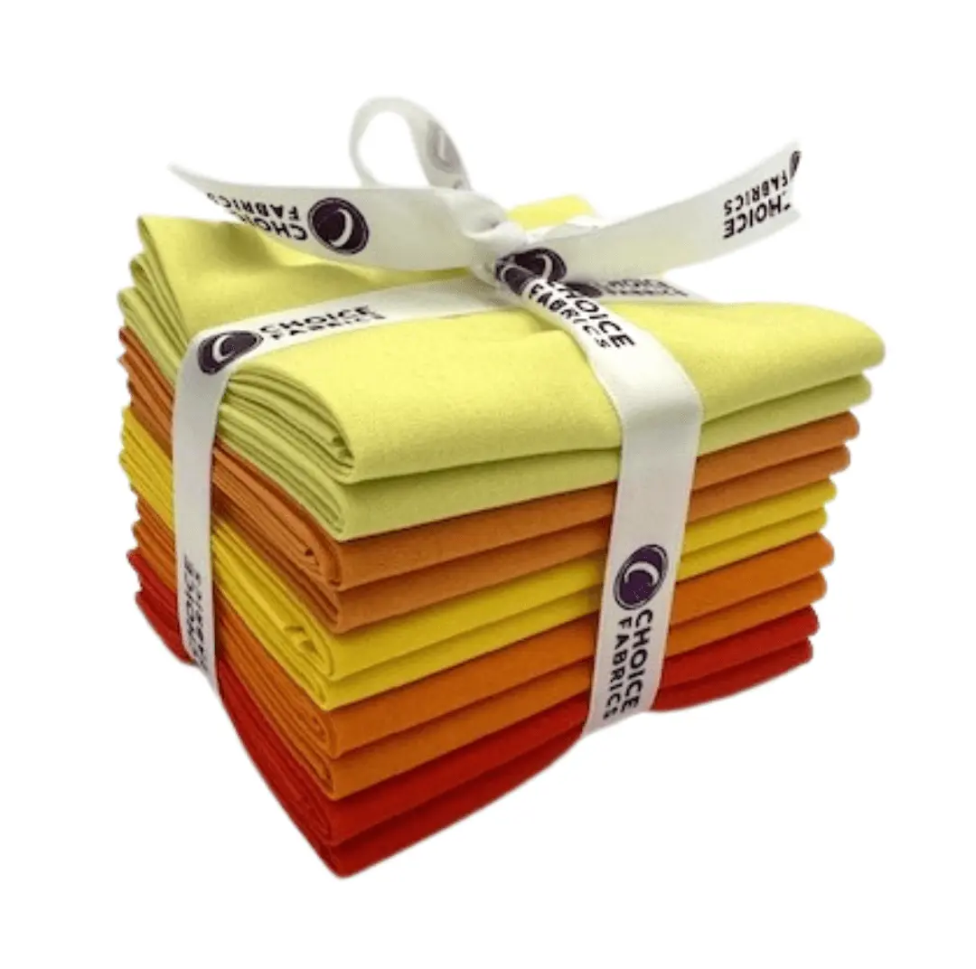 Supreme Solids - Fat Quarter Bundle - 10 pack (Citrus) - Image 2