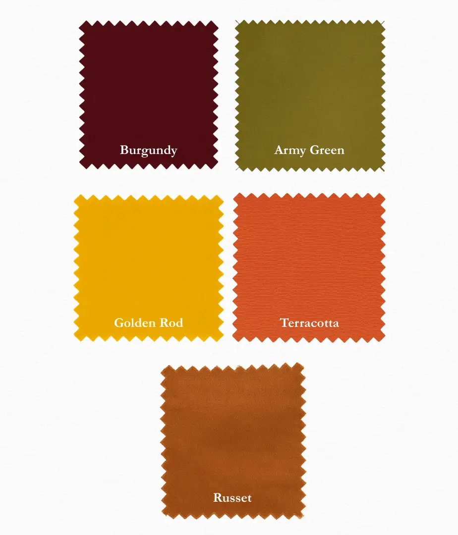 Supreme Solids - One Yard Bundle - 5 pack (Autumn Hues) - Image 2