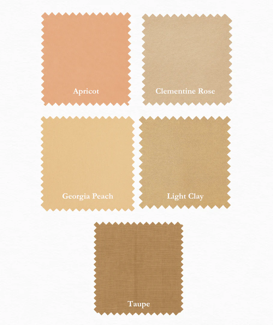 Supreme Solids - One Yard Bundle - 5 pack (Peach Fuzz) - Image 2