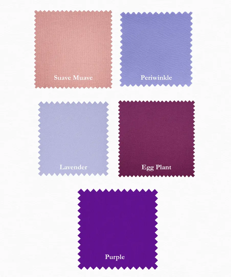 Supreme Solids - One Yard Bundle - 5 pack (Purple Haze) - Image 2