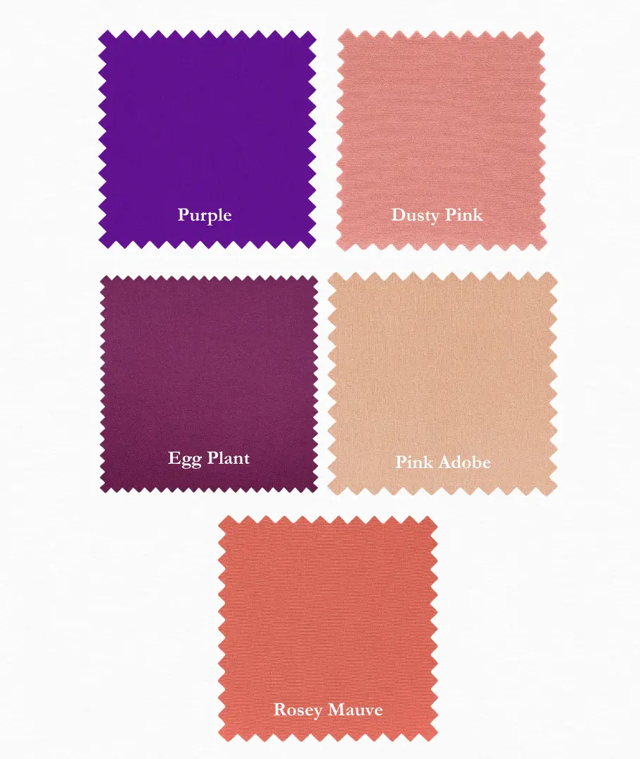 Supreme Solids - One Yard Bundle - 5 pack (Sugar Plum) - Image 2