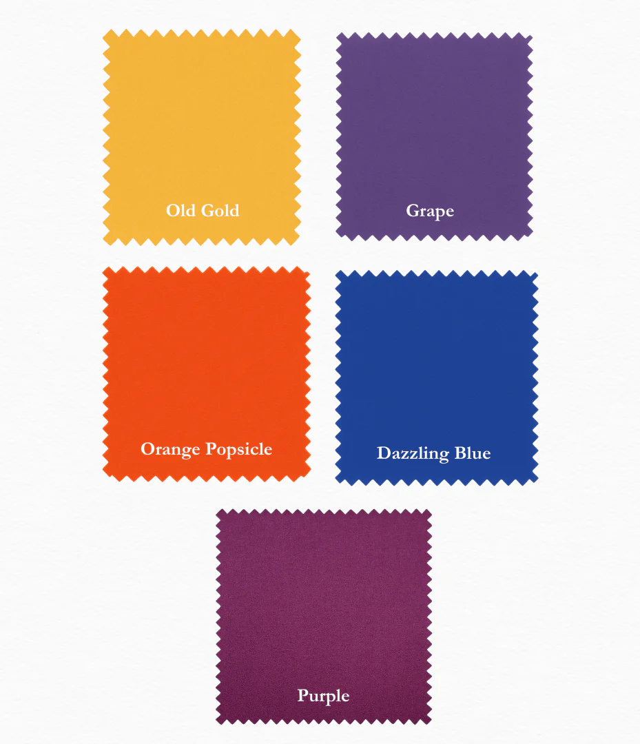 Supreme Solids - One Yard Bundle - 5 pack (Tequila Sunrise) - Image 2