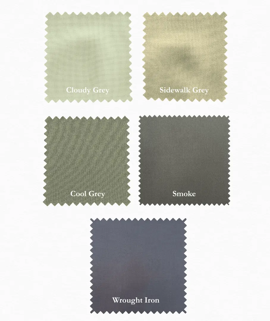 Supreme Solids - One Yard Bundle - 5 pack (Thunderstorm Clouds) - Image 2