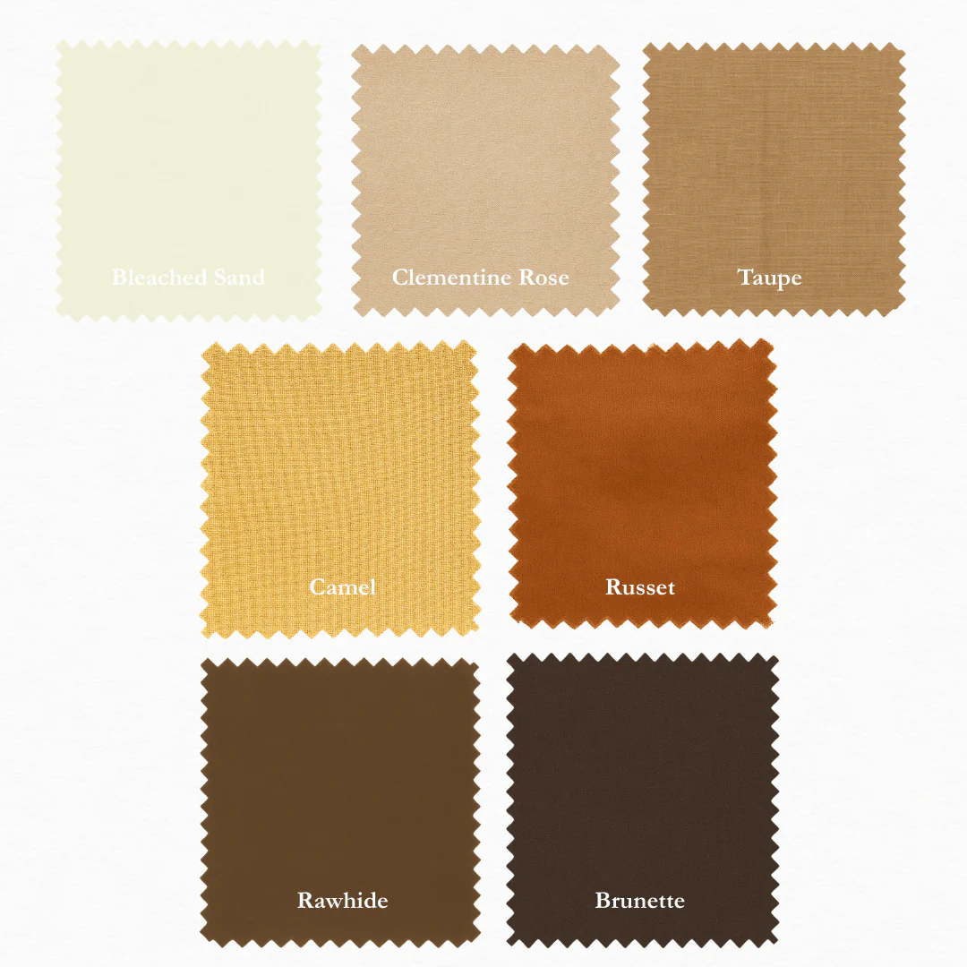 Supreme Solids - One Yard Bundle - 7 pack (Browns) - Image 2