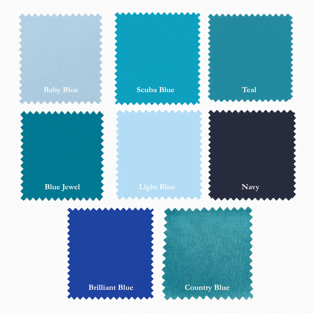 Supreme Solids - One Yard Bundle - 8 pack (Blues) - Image 2