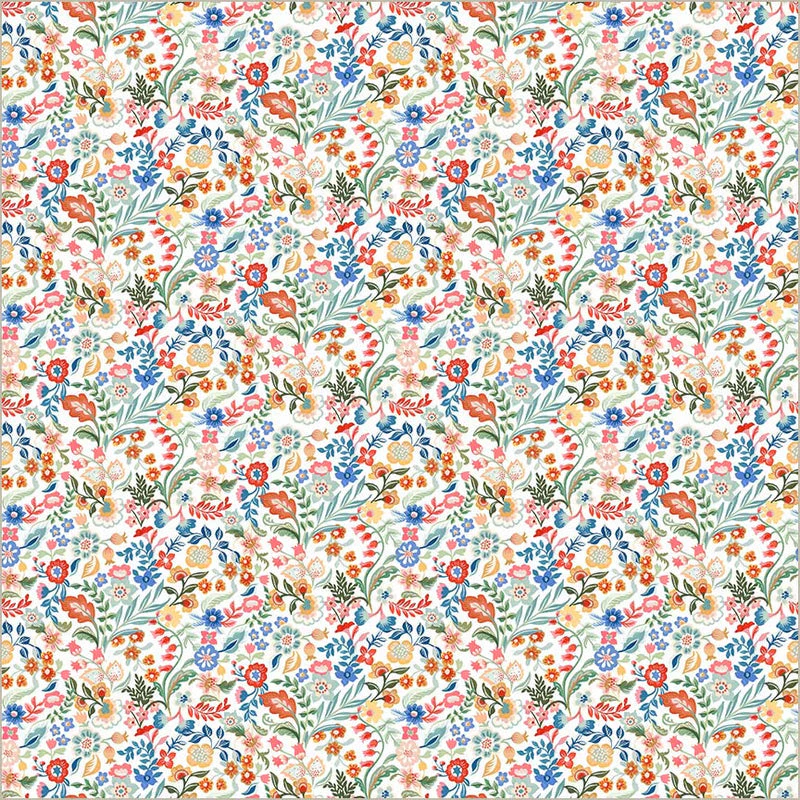 Tapestry Delicate Mist Cotton 43/44 Fabric Per Yard
