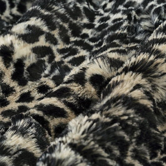 Taupe Luxe Cuddle Cheetah 58"/60" Fabric per yard - Image 3