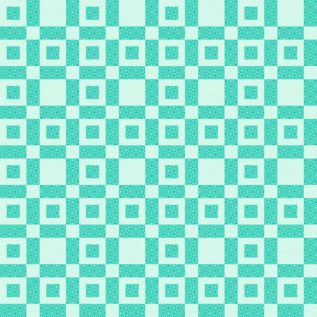 Teal Colorblock Party Cheater Prints 108" Cotton Fabric Per Yard