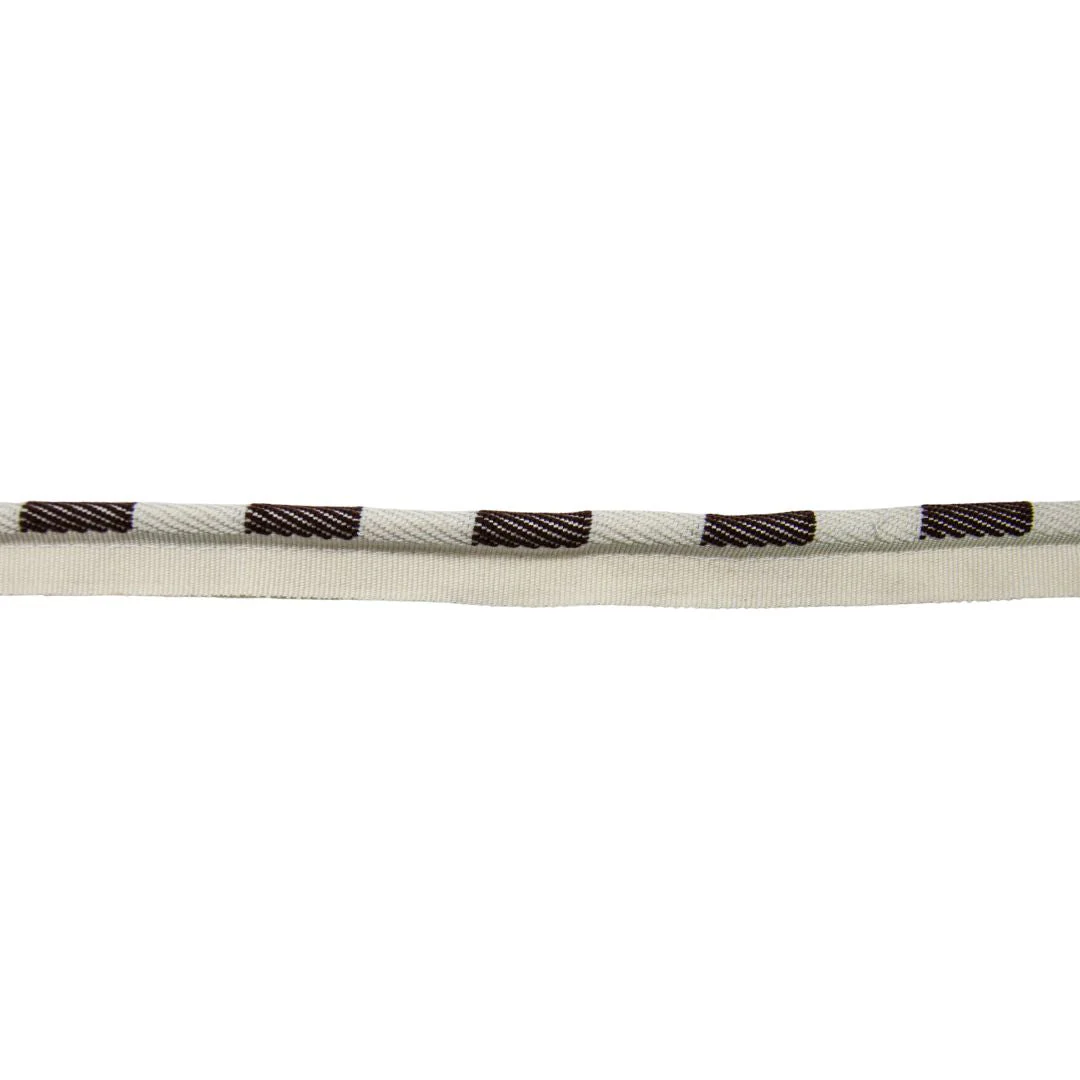 Teal & Cream Checkered Trim, 3/8-in X 25 Yards - Upholstery Welt Piping - Image 5