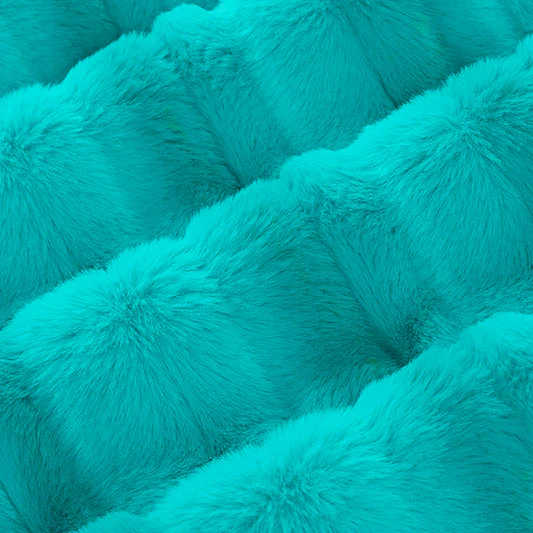 Luxe Cuddle Vienna Teal 58" - 60" Fabric per yard - Image 4