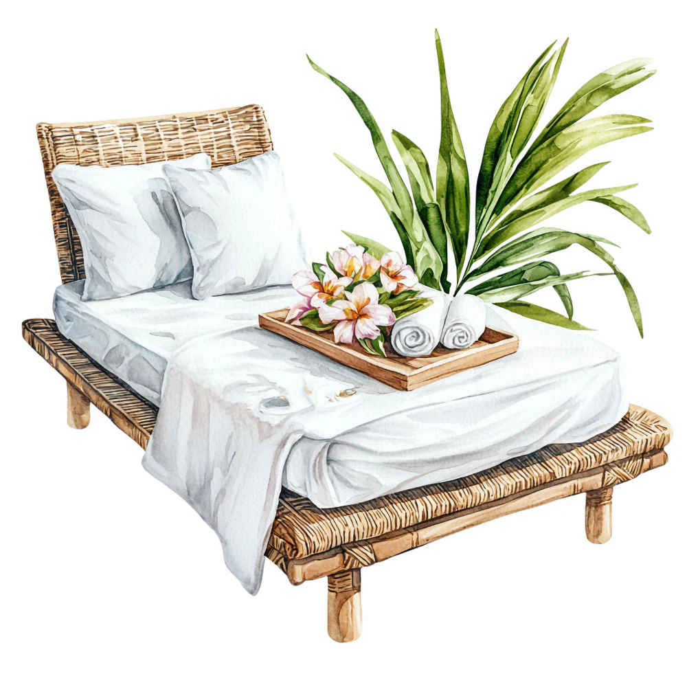 Thailand Resort Fabric Panel 19