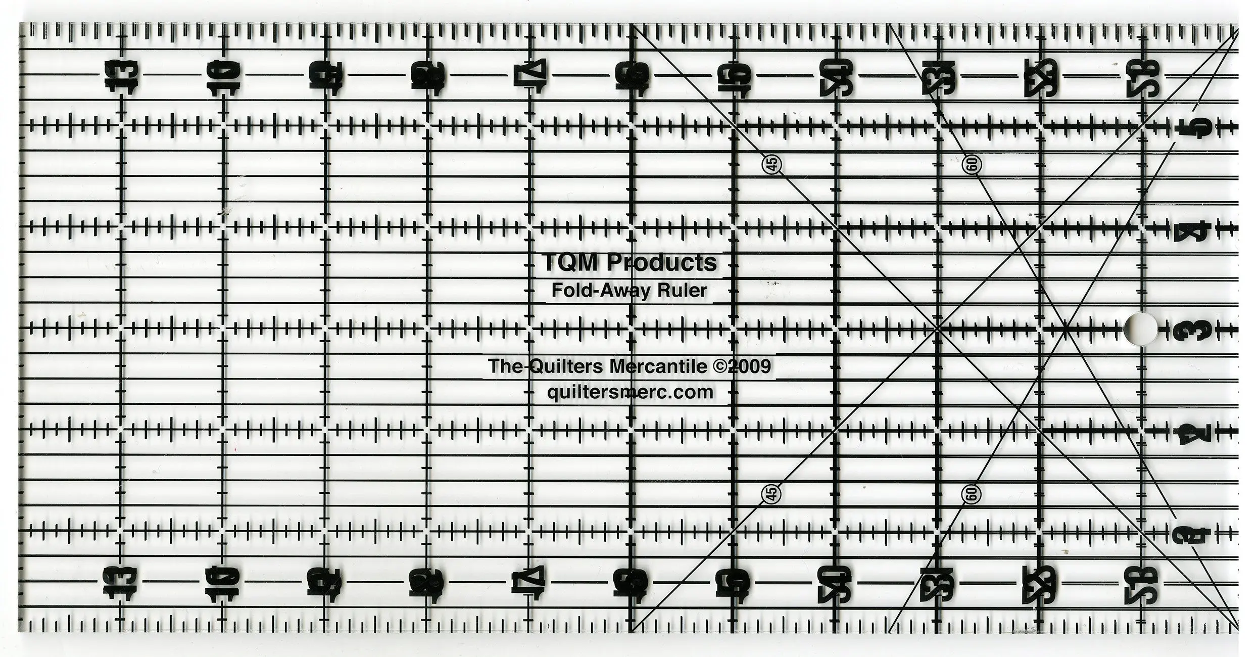 The Fold Away Retreat Ruler 6in x 24in
