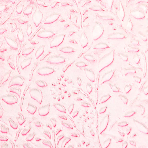 Luxe Cuddle Frosted Poppy Think Pink 58" - 60" Fabric per yard - Image 2