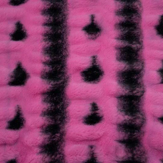 Luxe Cuddle Milan Luca Think Pink Fabric per yard - Image 2