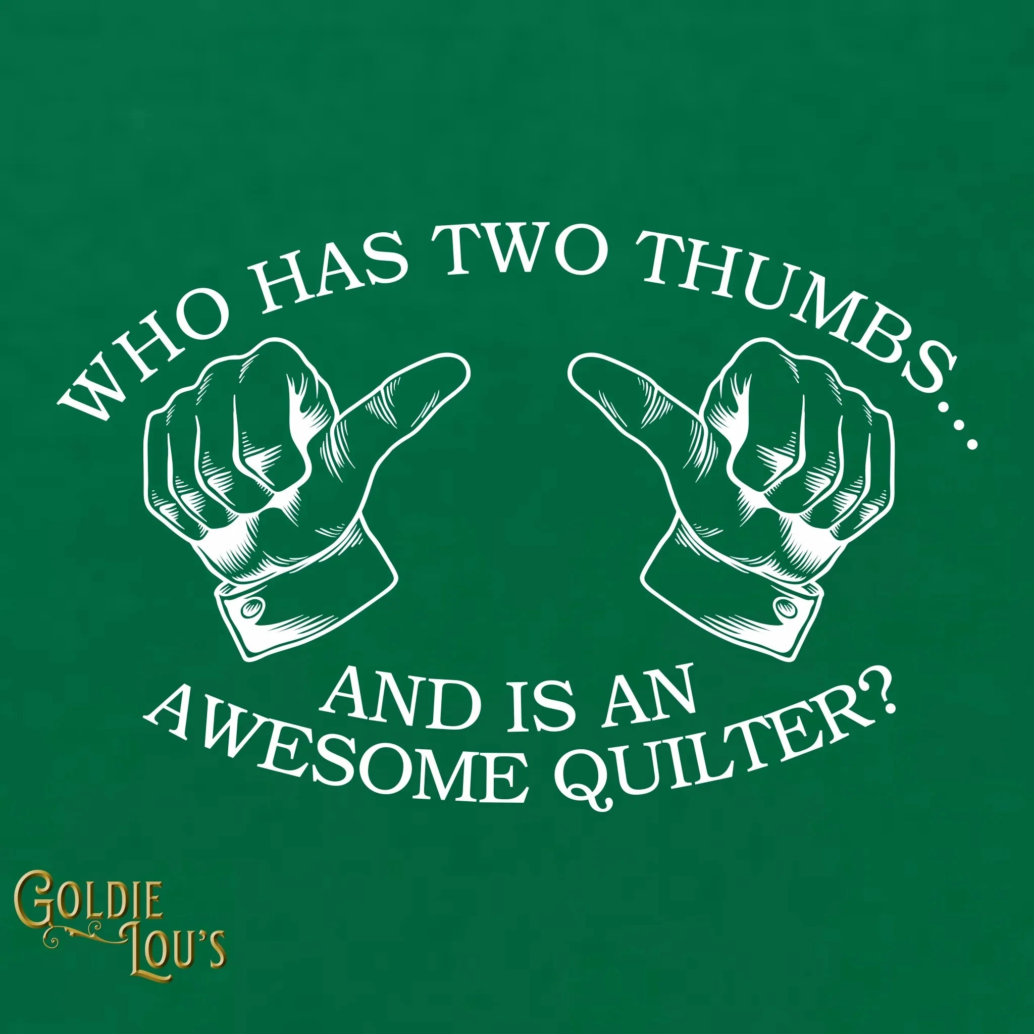 Thumbs Quilting T-shirt - Image 2