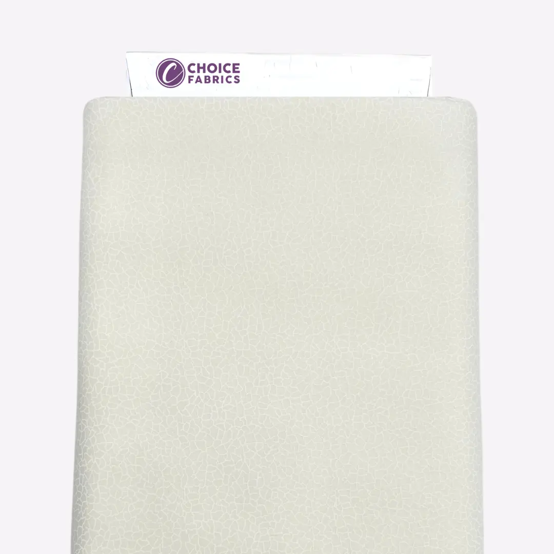 Tone on Tone 108" Supreme Backings - White on White - Crackle Wideback Fabric Per Yard - Image 2