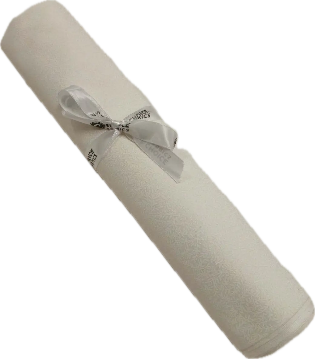 Tone on Tone 108" Supreme Backings - White on White - Vines Wideback Fabric Per Yard - Image 3