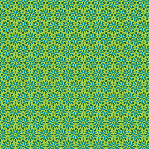 Transparency - Daisy - Citrus 44" / 45" Fabric Per Yard