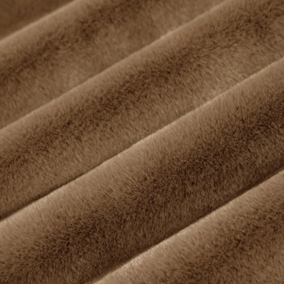 Luxe Cuddle Encore Truffle 58"/60" Fabric per yard - Image 2