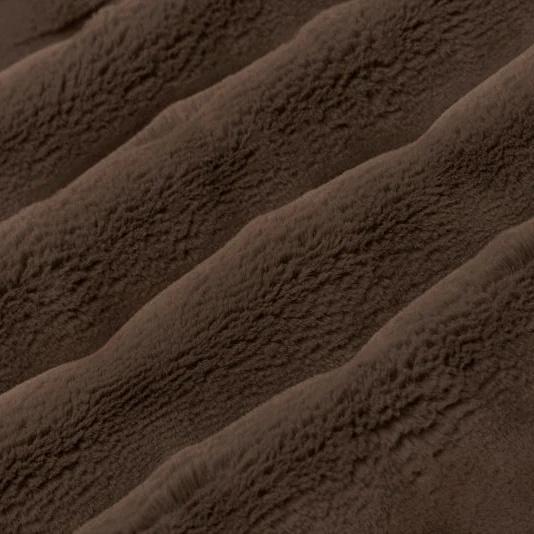 Luxe Cuddle Marbella Truffle 58" - 60" Fabric per yard - Image 2
