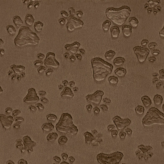 Luxe Cuddle Paws Truffle 58" - 60" Fabric per yard - Image 2