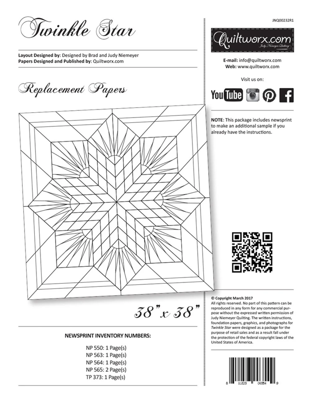 Twinkle Star Replacement Papers
