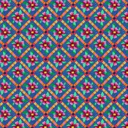 Urban Charm Multi Cotton 44"/45" Fabric Per Yard