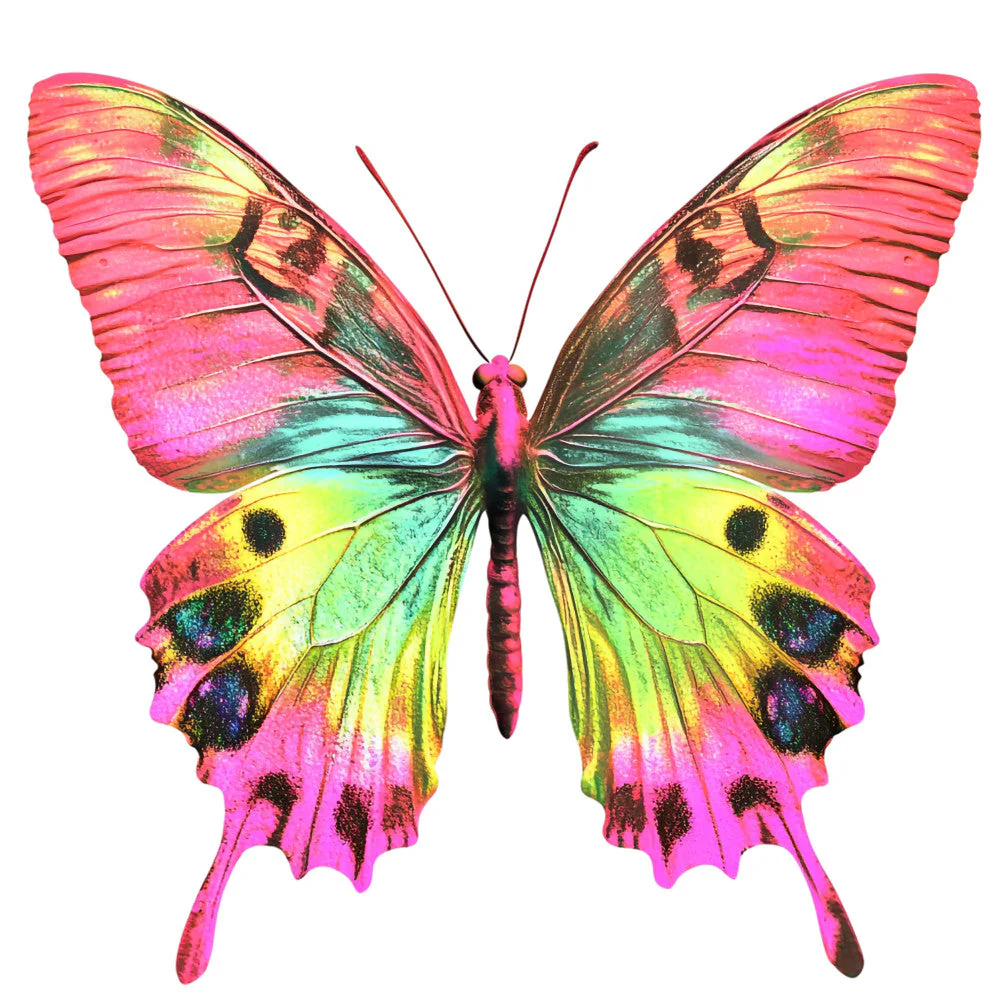 Vibrant Butterflies Fabric Panel 10