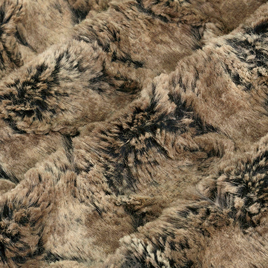 Walnut Luxe Cuddle Wild Rabbit 58"/60" Fabric per yard - Image 2