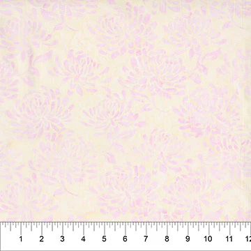 Water Lilies Blush 44"/45" Cotton Fabric Per Yard