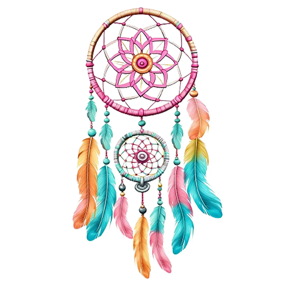 Watercolor Dream Catcher Fabric Panel 3