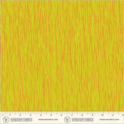 Winding Road Grasses Green Cotton 44"/45" Fabric Per Yard